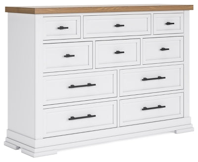 Ashbryn Dresser;WHITE/NATURAL