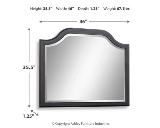 Welltern Bedroom Mirror - Ashley Furniture - Brunei
