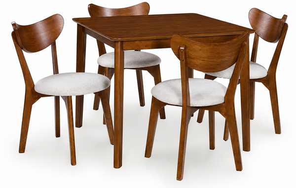Fraddoni Dining Room Table Set;Brown