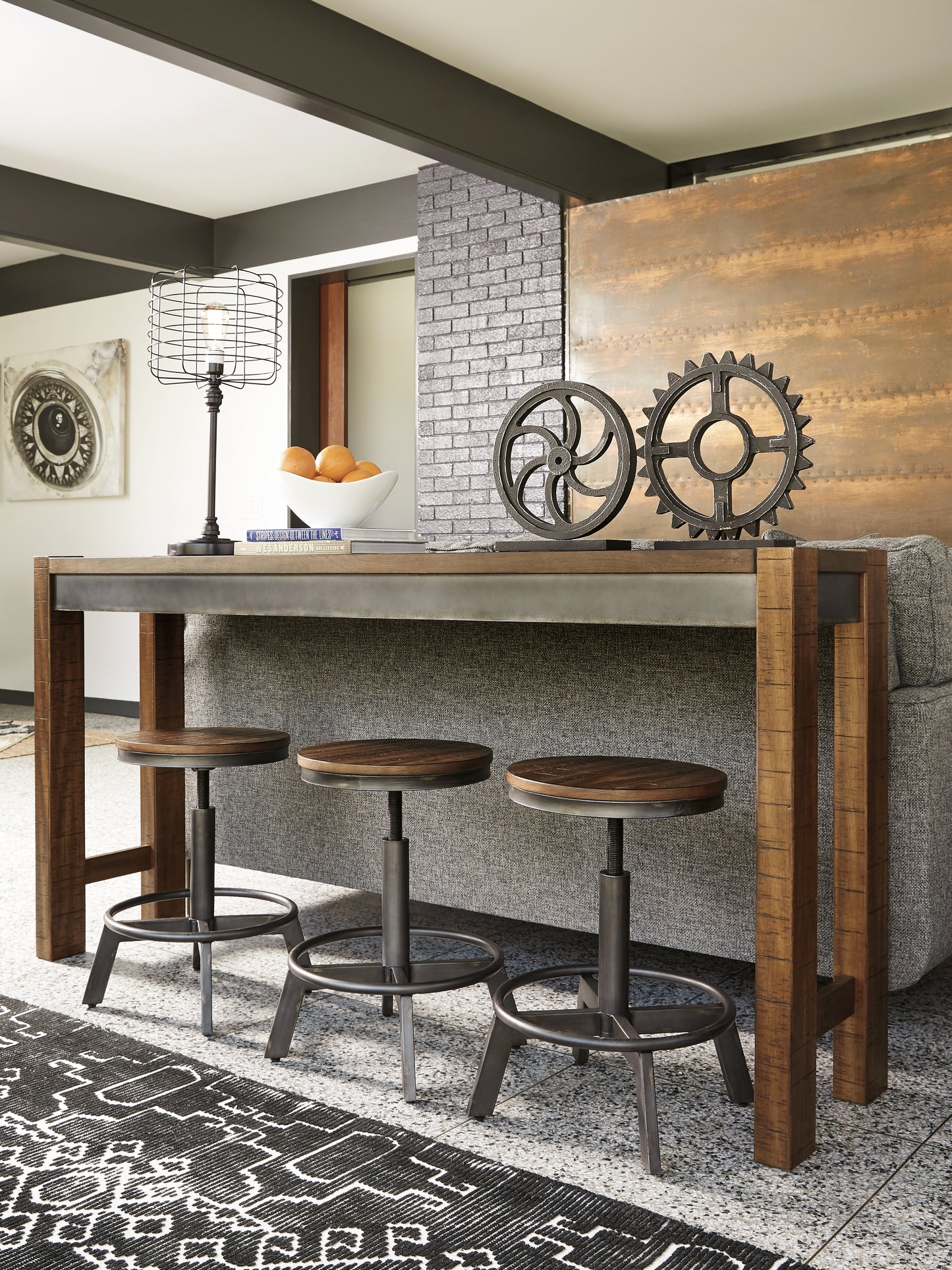 Torjin Counter Height Stool (Set of 2) - Ashley Furniture - Brunei