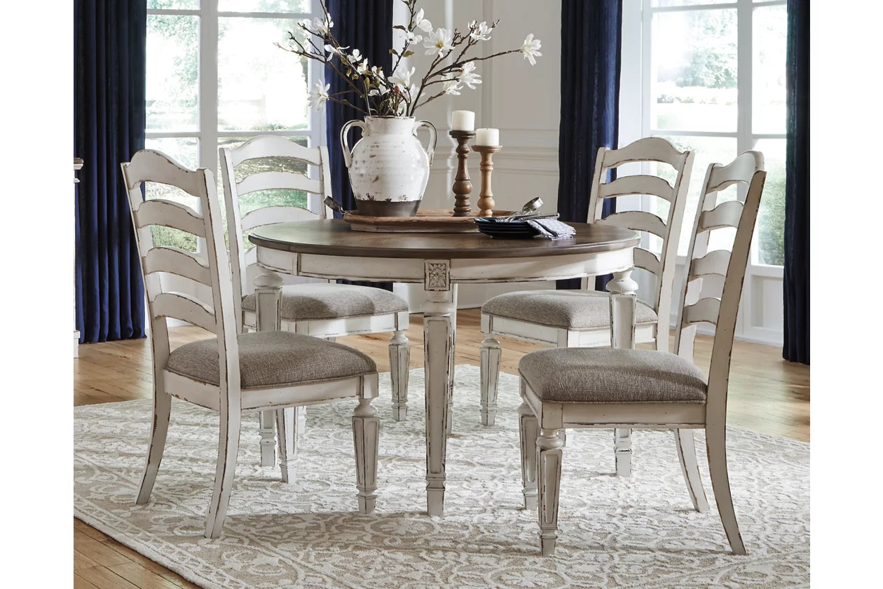 Realyn Dining Table and 4 Chairs - Ashley Furniture - Brunei