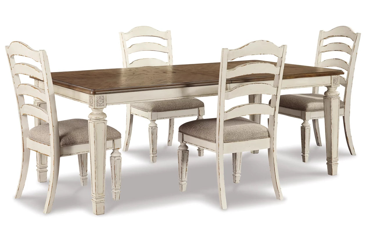 Realyn Dining Table and 4 Chairs - Ashley Furniture - Brunei