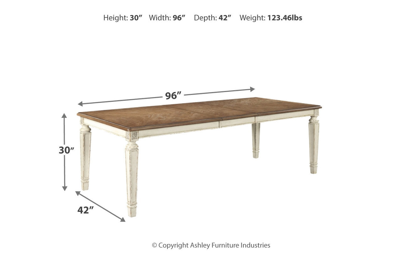 Realyn Dining Table and 8 Chairs - Ashley Furniture - Brunei