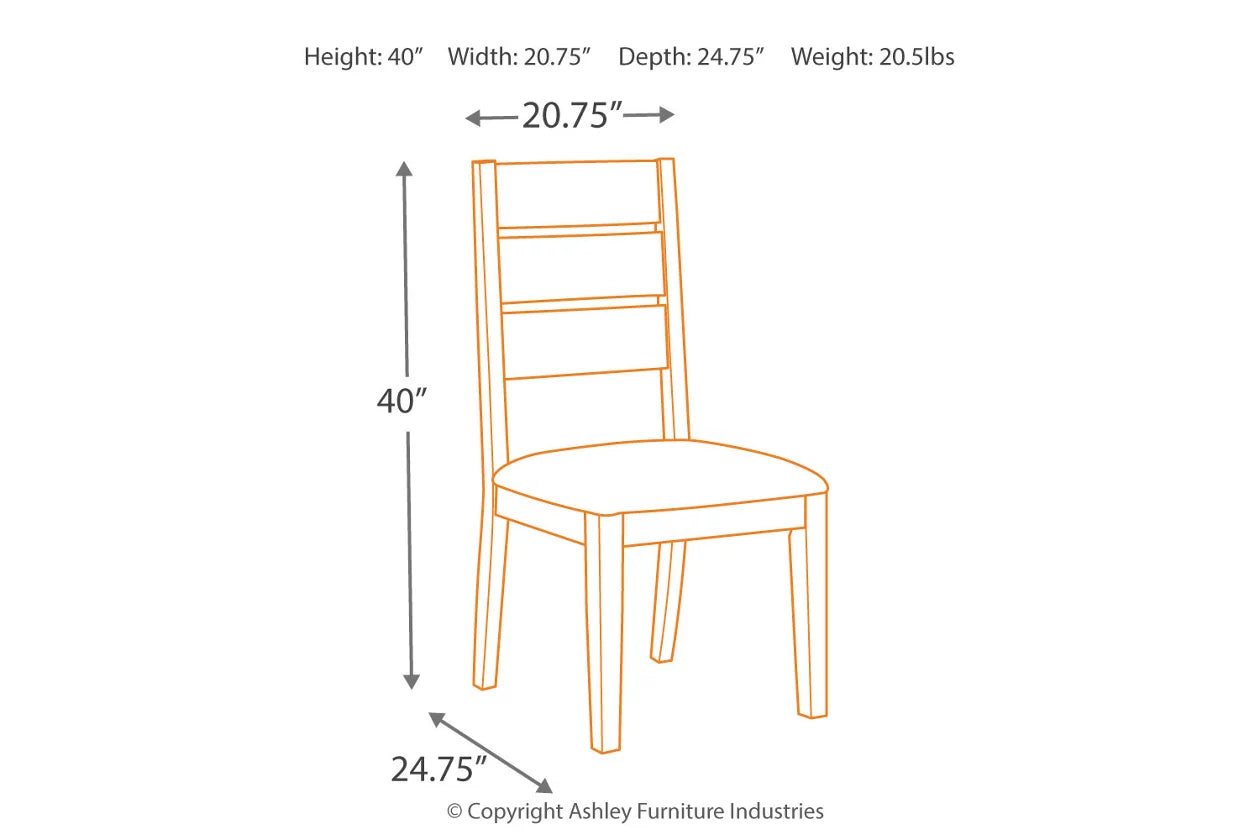 Grindleburg Dining Table and 6 Chairs - Ashley Furniture - Brunei