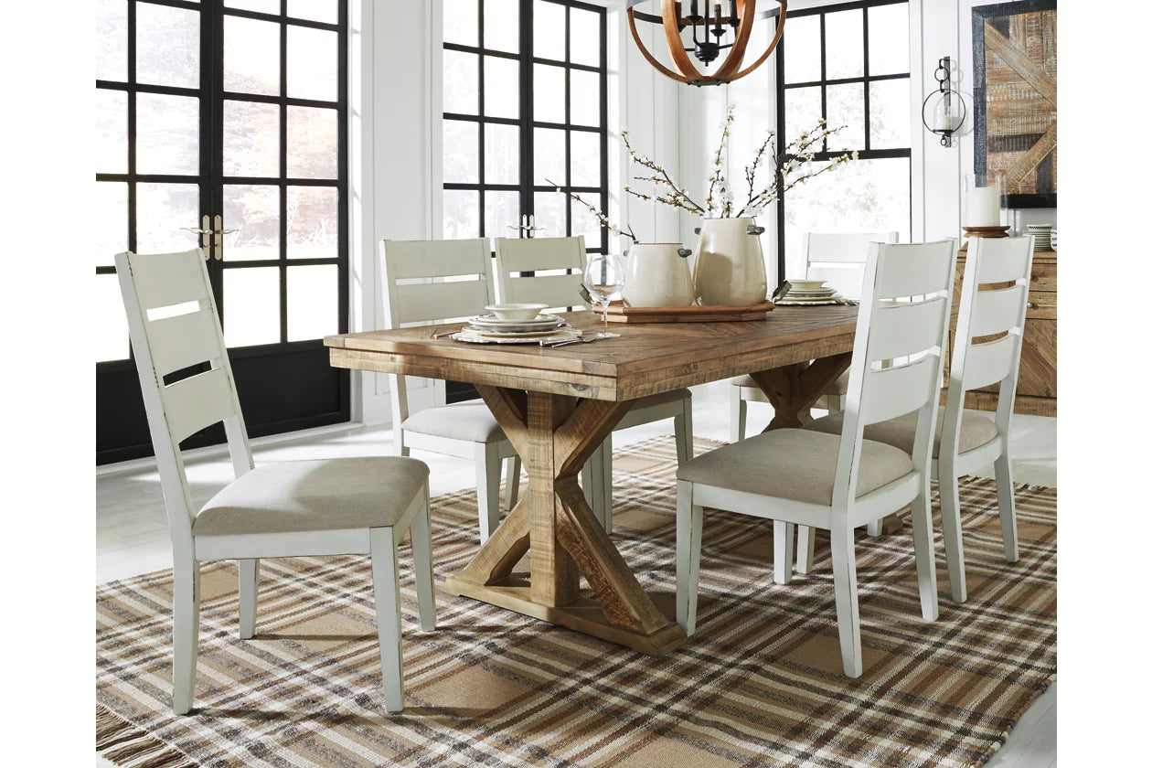 Grindleburg Dining Table and 6 Chairs - Ashley Furniture - Brunei