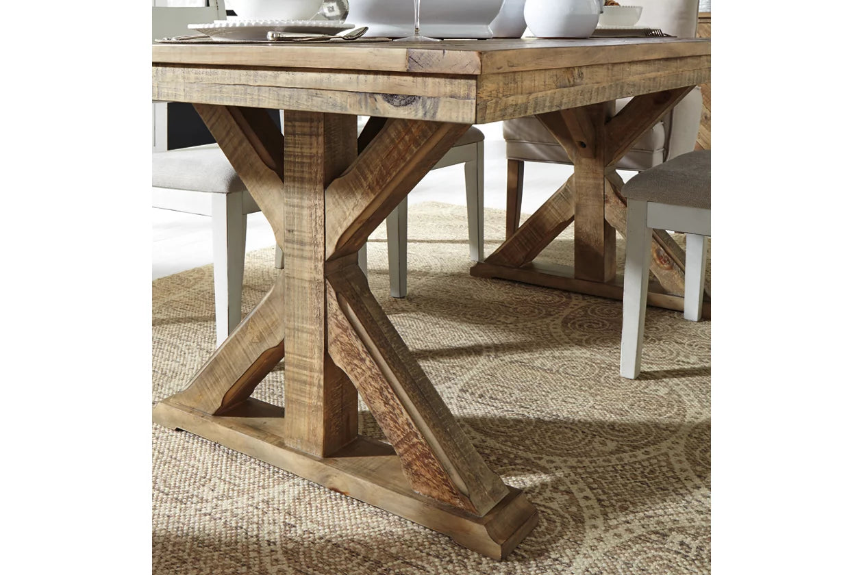 Grindleburg Dining Table and 6 Chairs - Ashley Furniture - Brunei