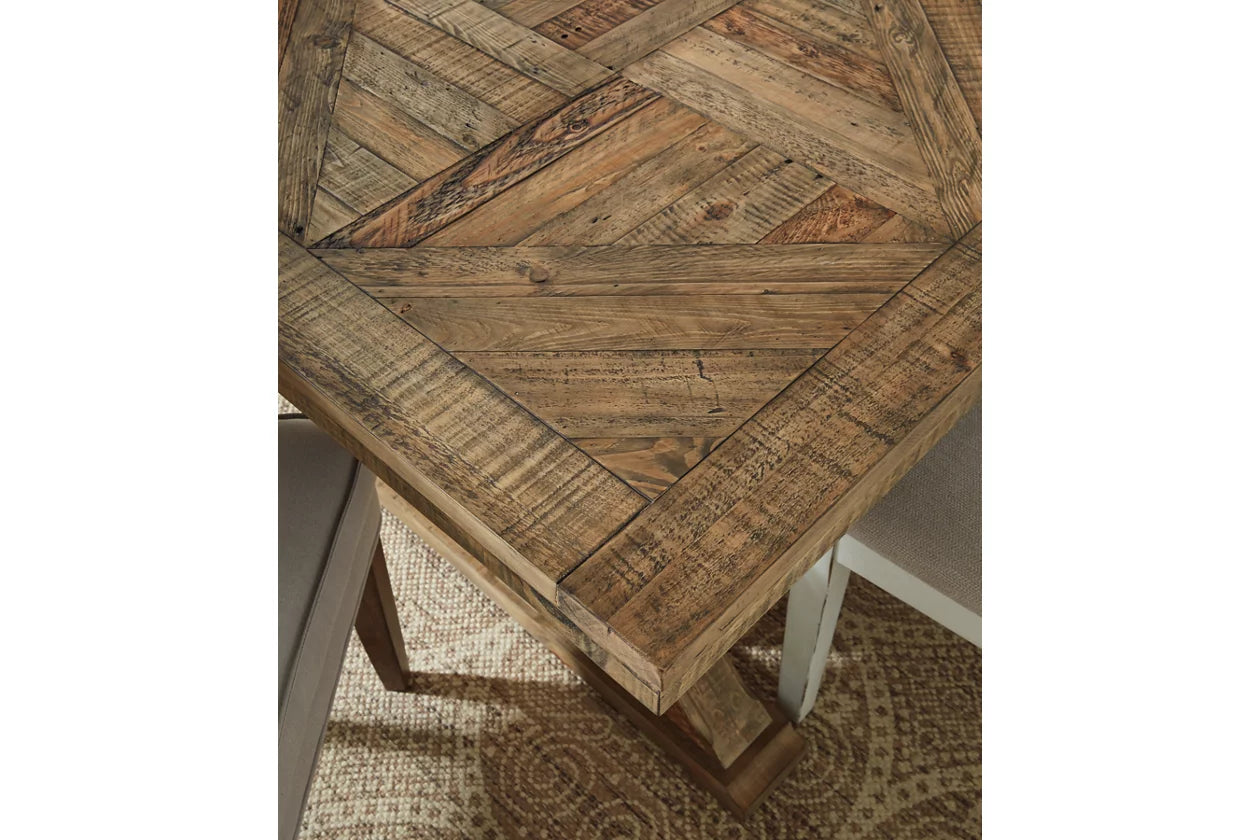 Grindleburg Dining Table and 6 Chairs - Ashley Furniture - Brunei