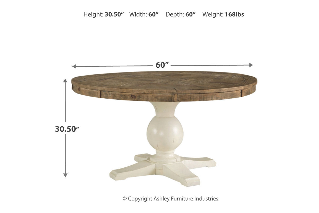 Grindleburg Dining Table and 4 Chairs with Server - Ashley Furniture - Brunei