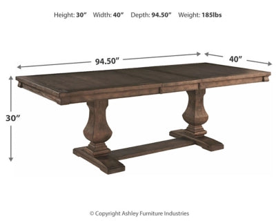 Johnelle Dining Table - Ashley Furniture - Brunei