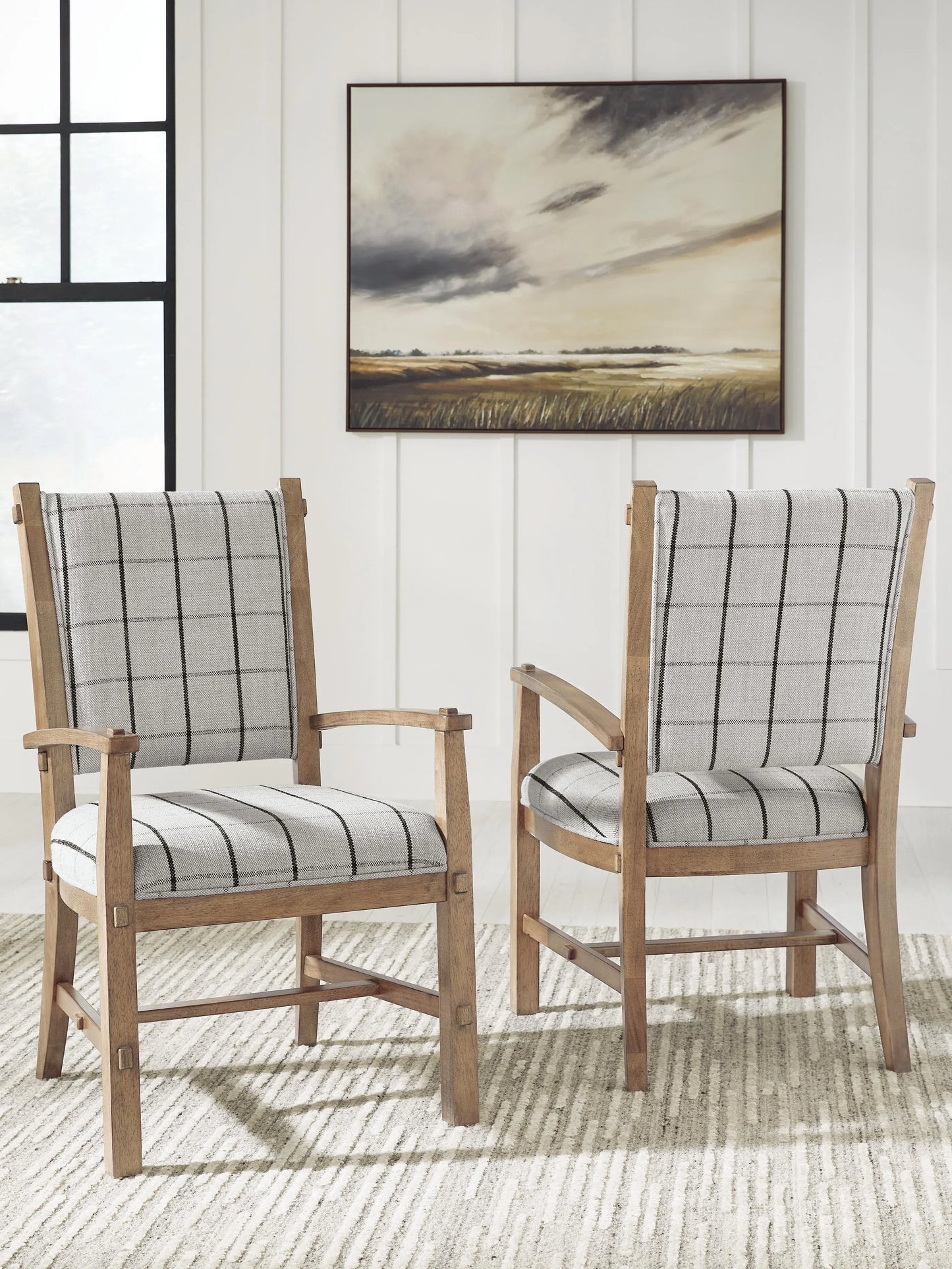 Ridgester Dining Arm Chair