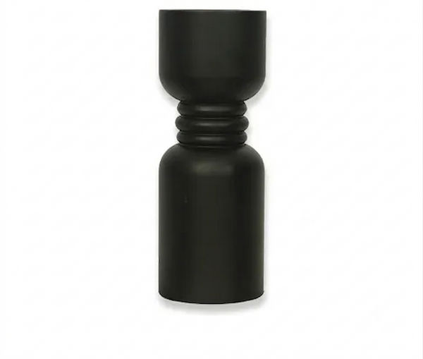 Candle Holder(L)-Candle Holder Set;Black