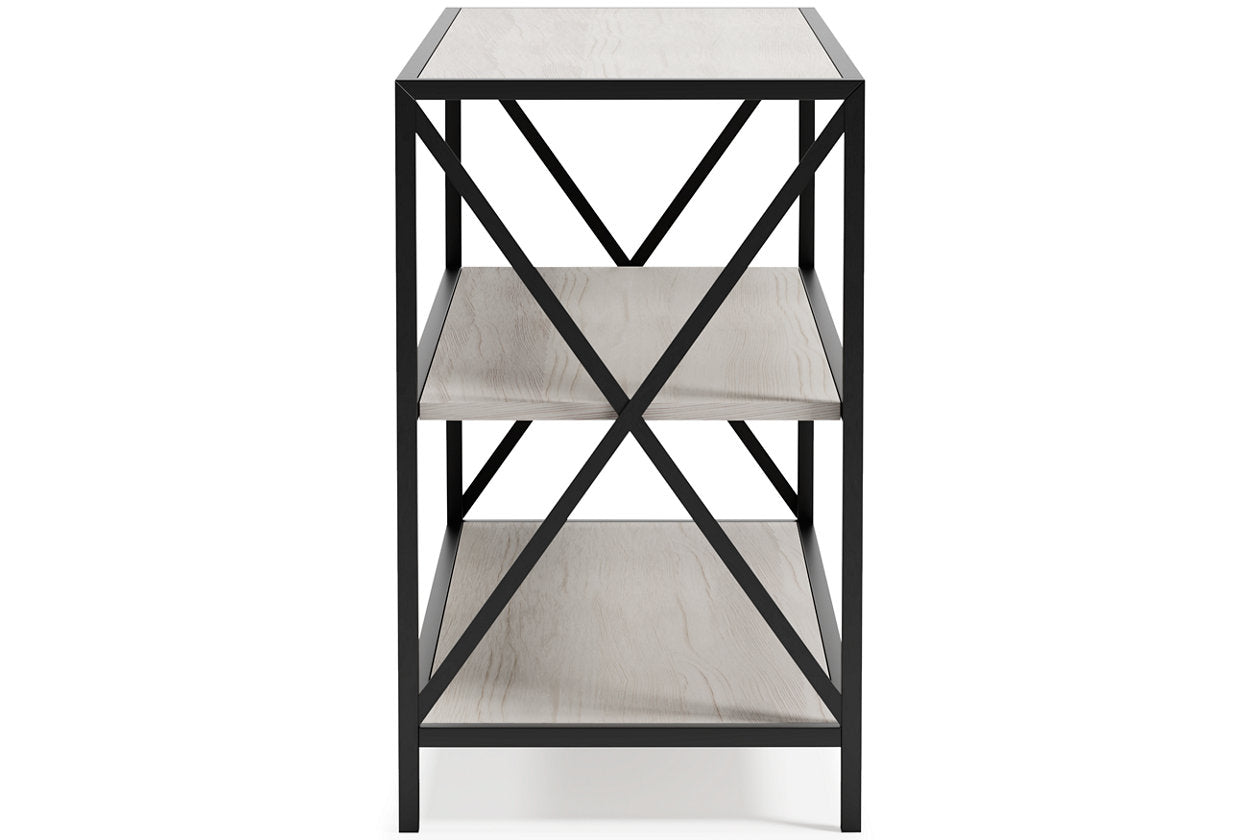 Bayflynn 26" Bookcase with 3 Shelves