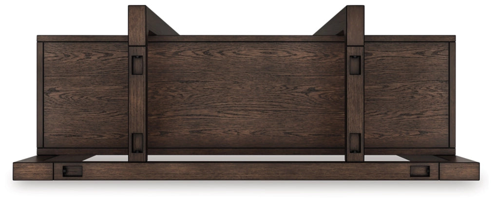 Breckington Bookcase; Dark Brown