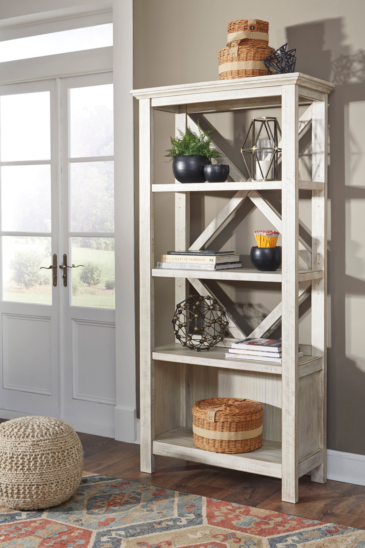 Carynhurst 75" Bookcase - Ashley Furniture - Brunei