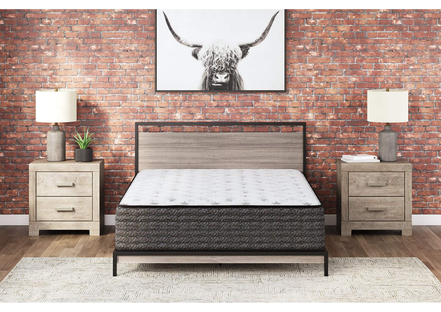 Ultra Luxury Firm Tight Top with Memory Foam King Mattress