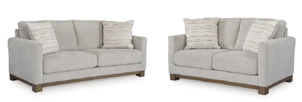 MarinaMae Sofa and love Set;Shadow