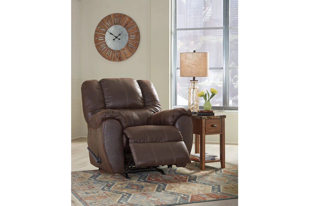 McGann Rocker Recliner;Walnut