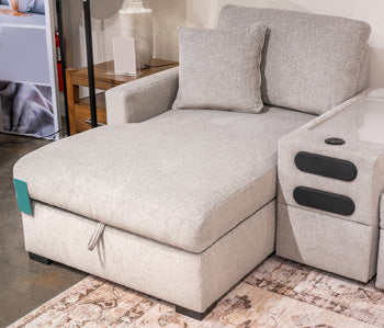 ModMax Luxe Left-Arm Facing Corner Chaise with Storage