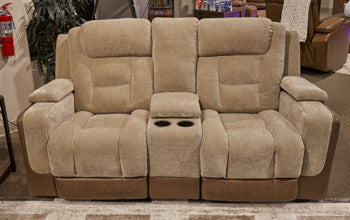 Ultimax Power Reclining Loveseat with Console