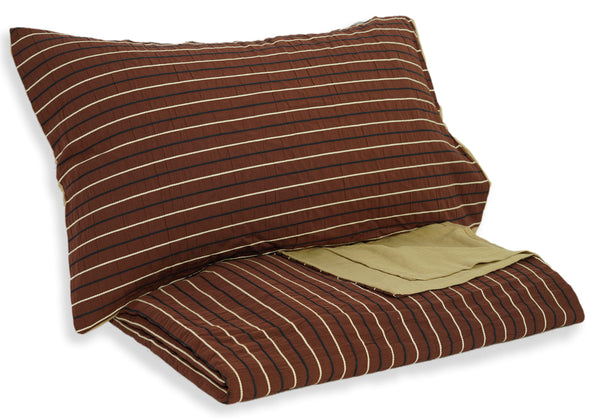 Duvet Set King Duvet Cover Set;DarkBrown