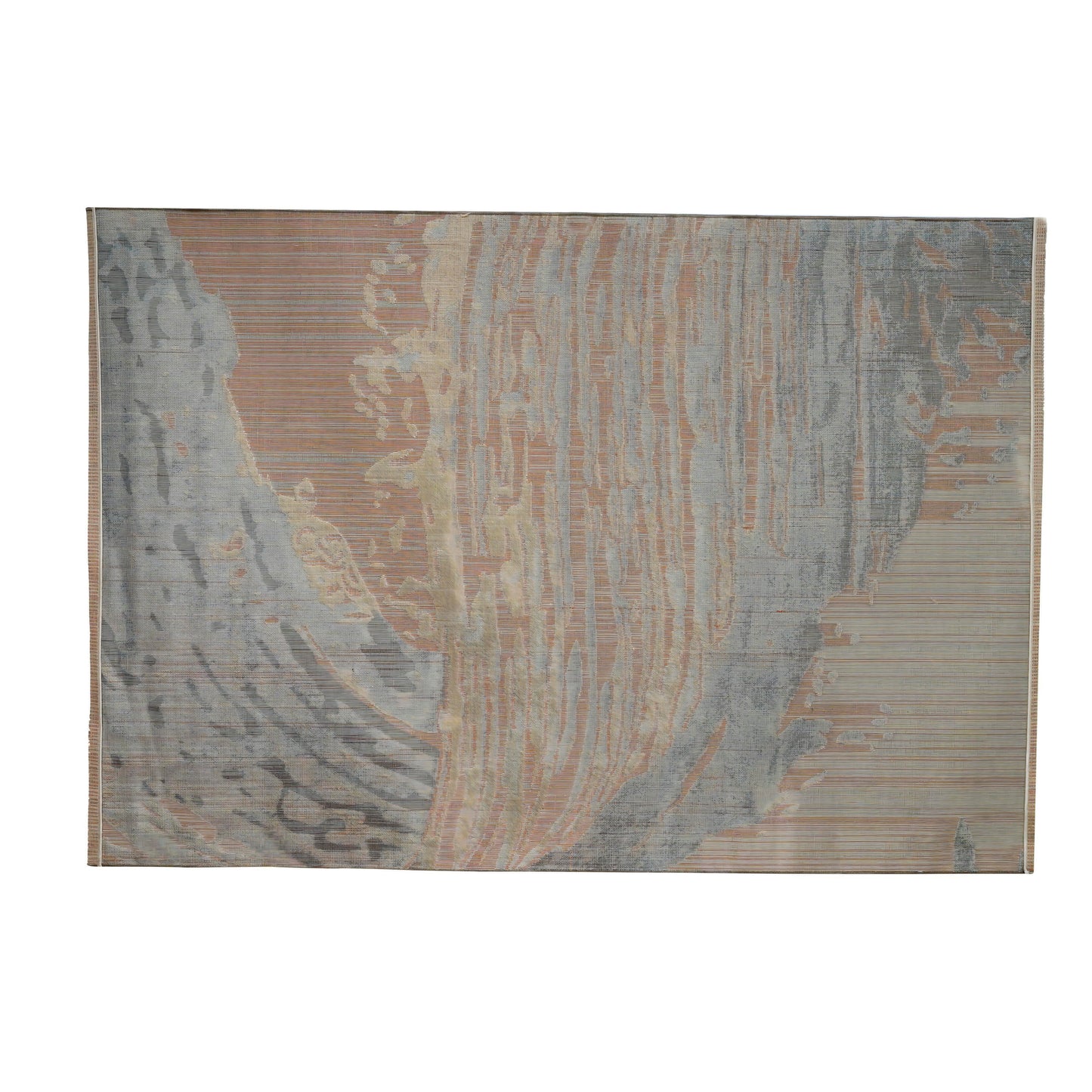 Rug Large;Light Gray/Blue