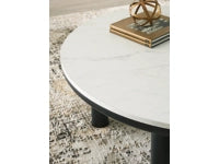 Xandrum Occasional Table (Set of 3) - Black & White