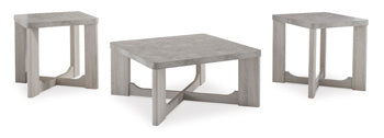 Garnilly Table (Set of 3);WHITEWASH