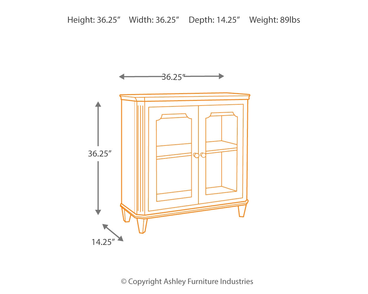 Mirimyn Accent Cabinet - Ashley Furniture - Brunei