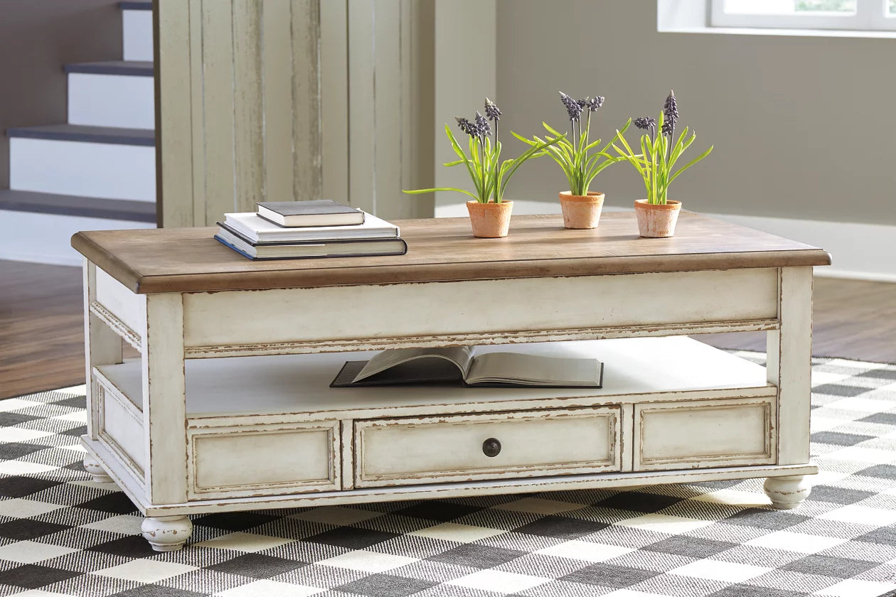 Realyn Coffee Table with Lift Top - Ashley Furniture - Brunei