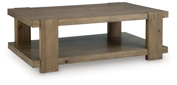 Flangren Coffee Table;Light Brown