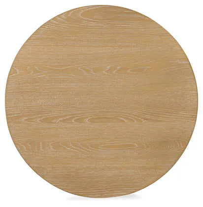 Chimefield Round End Table;Bisque