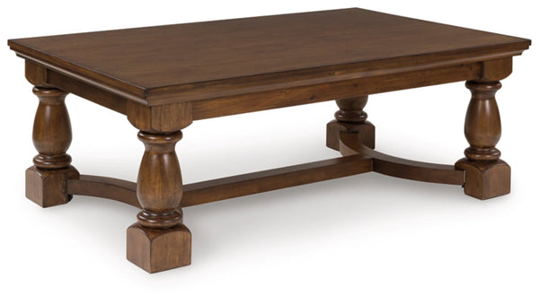 Sturlayne Rectangular Cocktail Table;Brown