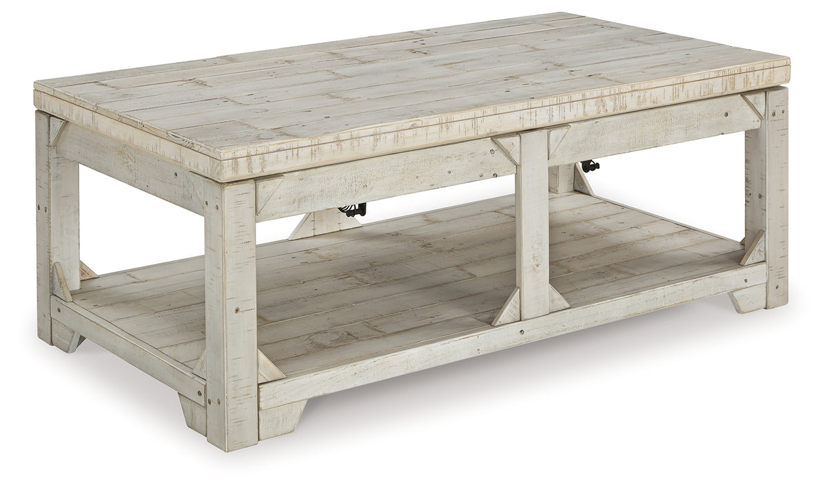Fregine Coffee Table with Lift Top Ashley Furniture Brunei