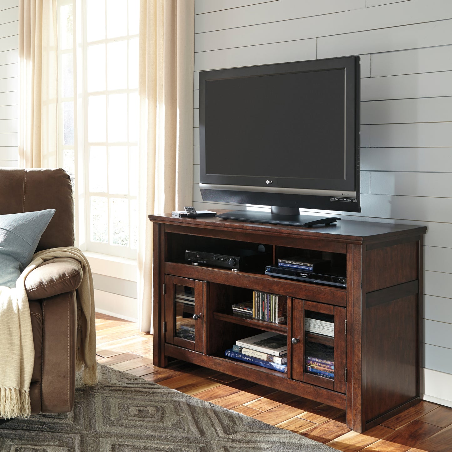 Harpan 50" TV Stand - Ashley Furniture - Brunei