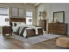 Danabrin 5 Piece Queen Panel Bed Set