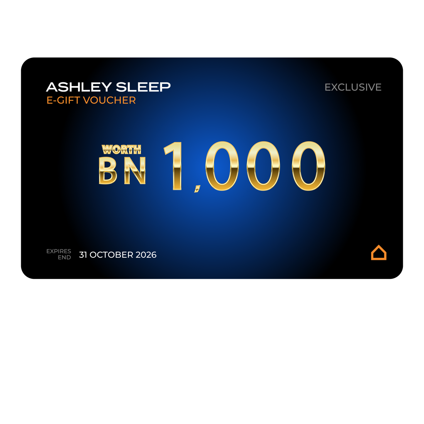 BND1,000 Ashley Sleep E-voucher