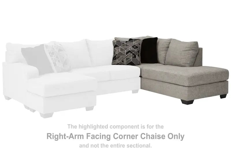 Megginson Right-Arm Facing Corner Chaise - Ashley Furniture - Brunei