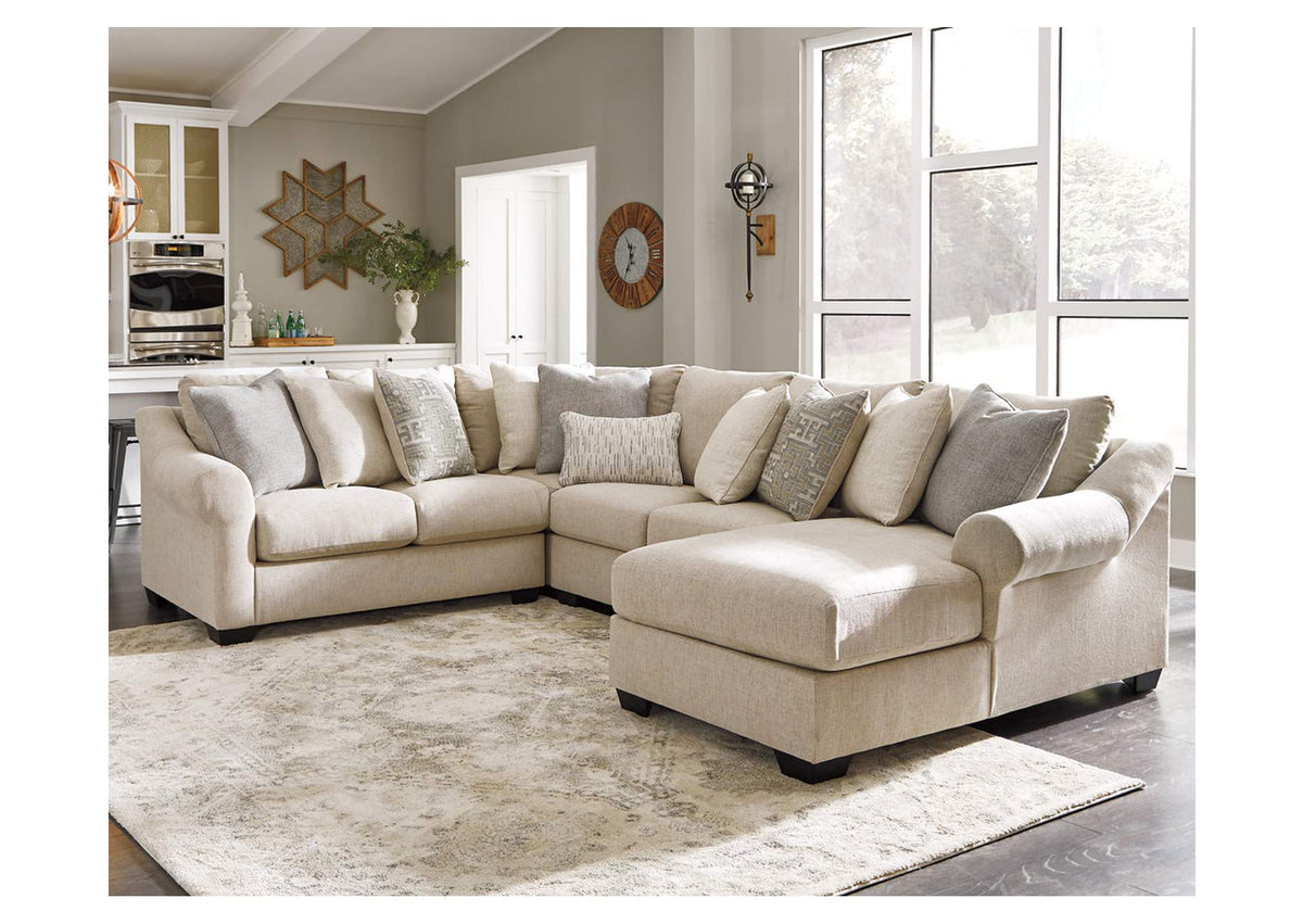 Carnaby 4 Piece Sectional with Chaise Ashley Furniture Brunei