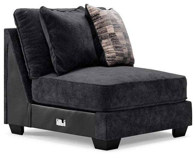 Lavernett 4-Piece Sectional with Ottoman - Ashley Furniture - Brunei