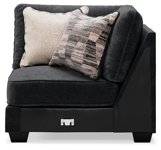 Lavernett 4-Piece Sectional with Ottoman - Ashley Furniture - Brunei