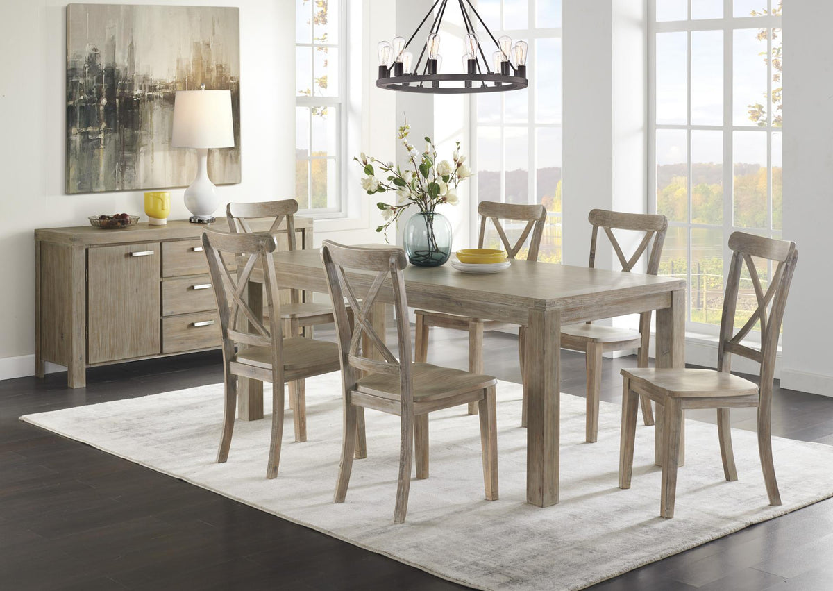 Ambrosh Dining Table w/6 Dining Chair – Ashley Furniture - Brunei