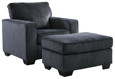 Chair with deals ottoman ashley furniture