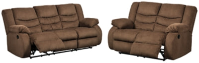 Tulen Reclining Sofa and Loveseat - Ashley Furniture - Brunei