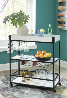 Bayflynn Bar Cart - Ashley Furniture - Brunei