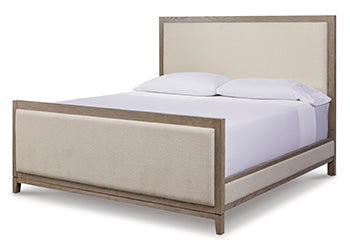 Chrestner King/California King Upholstered Panel Footboard - Ashley Furniture - Brunei