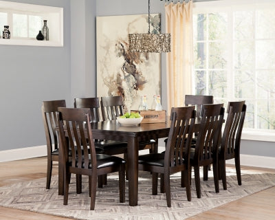Haddigan Dining Table and 8 Chairs - Ashley Furniture - Brunei
