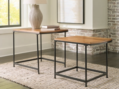 Drezmoore Nesting End Table (Set of 2) - Ashley Furniture - Brunei