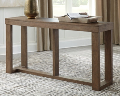 Cariton Sofa/Console Table - Ashley Furniture - Brunei