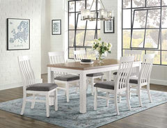 Westconi Dining Set w/6 Dining Chair