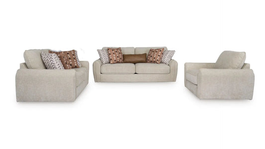 Seyler Sofa Set; Sand